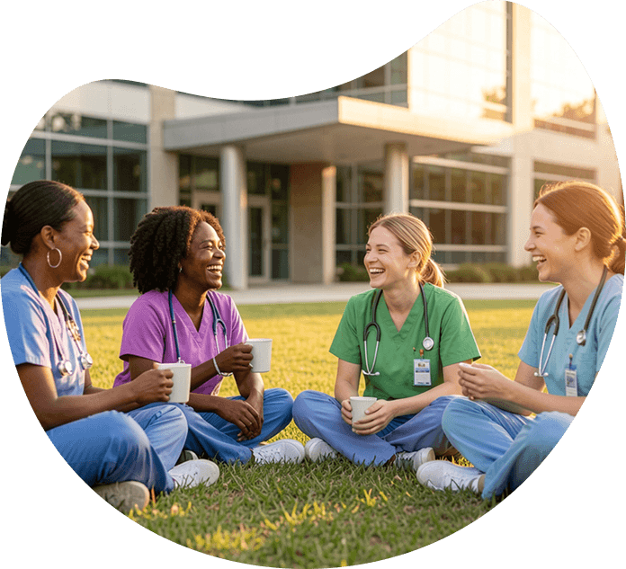Happy nurses